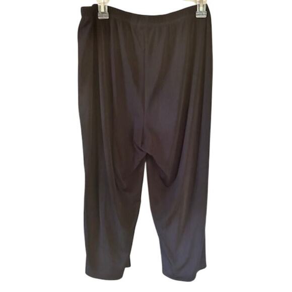 Chico’s EasyWear Black Cropped Pants Size 3 (XL / 16) Travel-Friendly - Picture 3 of 6